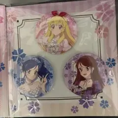 激レア アイカツ！星宮いちご 霧矢あおい 紫吹蘭 ユニット ソレイユ 缶