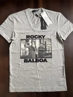 新品タグ付 ドルチェ＆ガッバーナ ロッキー Tシャツ 44 イタリアン 