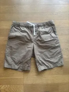 無印良品　ベージュ ゴムウエスト ショートパンツのサムネイル