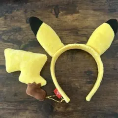 ピカチュウ耳付きカチューシャ
