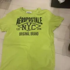 Aéropostale Tシャツ ライムグリーン Lサイズ