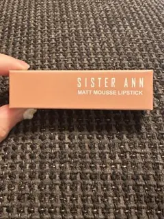 SISTER ANN マットムースリップスティック 01 Peach Burnのサムネイル