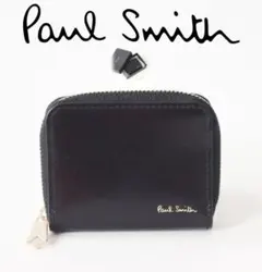 27,500円新品箱付き【ポールスミス】コードバンラウンドファスナー小銭入れ 黒 2026年最新】paul smith ポールスミス コードバンの人気アイテム