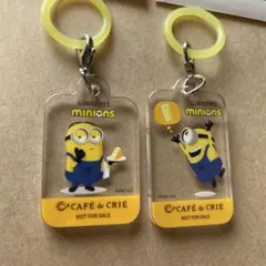 ミニオン×カフェドクリエ アクリルチャーム2個set