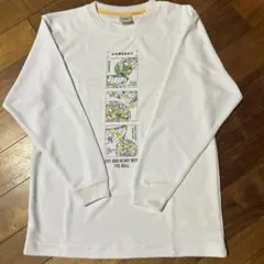 CONVERSE バスケットボール 長袖シャツ ホワイト150cm
