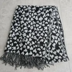 AZUL by moussy ハート柄 マフラー