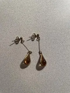 ゴールド ドロップピアス 雫型ピアス