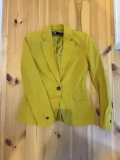 ZARA ザラ テーラードジャケット マスタード EUR36 未使用