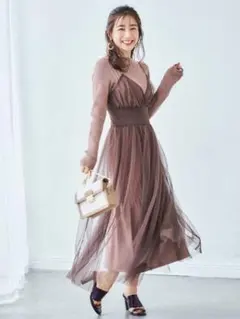 【田中みな実さん着用】マーキュリーデュオ　ワンピースセット