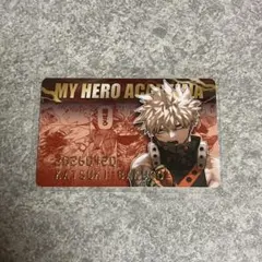 ヒロアカ バースデイコレクションカード2026 爆豪勝己