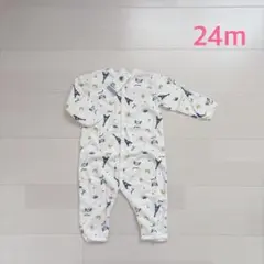 プチバトー　足なしロンパース　24m