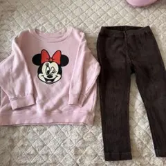 ユニクロトレーナーとレギンスセット90