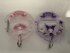 サンリオ 花言葉アクリルカラビナ 2種セット
