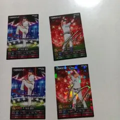 カルビー プロ野球スピリッツA カード 4枚セット　ライオンズ