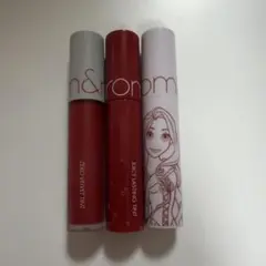 rom&nd リップ 3本セット