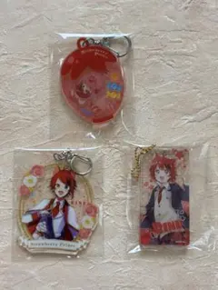 すとぷり　アクリルキーホルダー　3個セット　莉犬