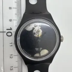 スウォッチ Swatch 未使用 自動巻 スケルトン パンチング アンティーク 