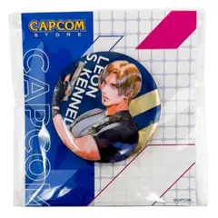 バイオハザード　レオン　ホログラム缶バッジ　実田千聖　All CAPCOM