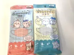 即日発送⭐️最安値⭐️ちいかわ　ダブルワイヤーマスク 5枚入 2種類セットのサムネイル