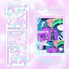 BORAMI♡ฅ•ω•ฅNo.159 EXPLORER ホログラムステッカー