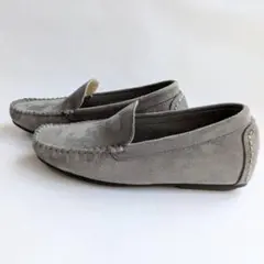 【新品未使用】velikoko インヒールスリッポン グレー 21.0cmのサムネイル