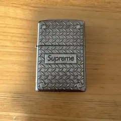 Supreme - Diamond Plate Zippo 使用済み 箱無し - メルカリ