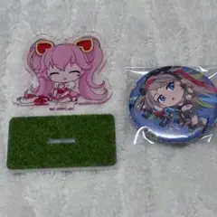 【新品未開封】リアルガチャリドラアクキー　友情コンボアクスタ　ネオ　2点セット 新品未開封】リアルガチャリドラアクキー 友情コンボアクスタ ネオ 2点