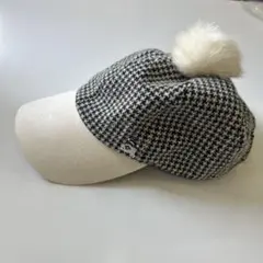 archivio千鳥柄　ゴルフキャップ