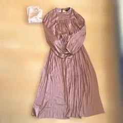 untitled アンタイトル　ワンピース　ペチコート付き