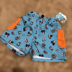 新品　リトシー　ディズニー　ミッキー　短パン　ハーフパンツ　撥水　90