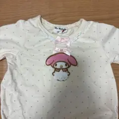 マイメロディ 長袖ロンパース 80