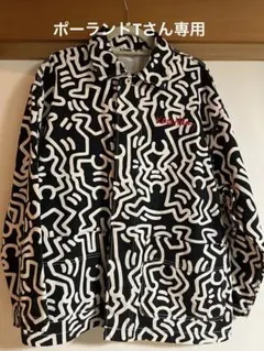 【希少！】H&M キース・ヘリング　コラボ　カバーオール Mサイズのサムネイル