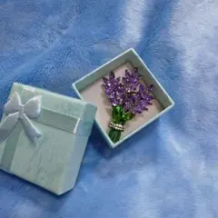 No.26 ラベンダーのブローチ