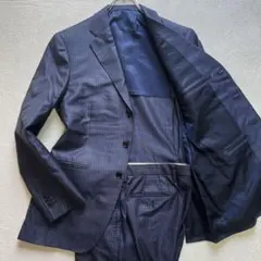 美品　ユナイテッドアローズ　スーツ　セットアップ　三者混　濃紺　サイズ50