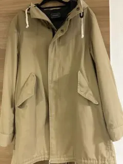 nano universe ベージュ モッズコート