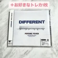 PSYCHICFEVER DIFFERENT CD 通常盤 サイフィ トレカ付き