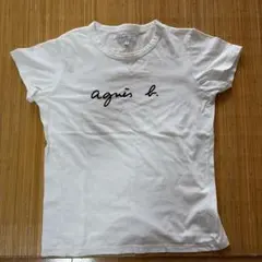agnes b. ロゴTシャツ ホワイト サイズ1のサムネイル