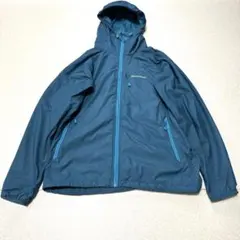 美品⭐️モンベル mont-bell ウインドブラストパーカ M ブルー 袋付き