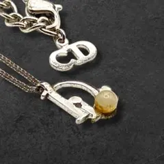 Christian Dior CDロゴ パール ネックレス 645