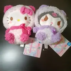 サンリオ ハローキティ クロミ ぬいぐるみ 2点セット