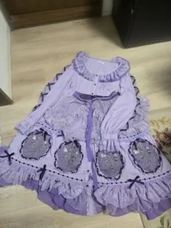 城咲ロンドン☆HoshibakoWorksコラボレーションワンピース☆ゴスロリ