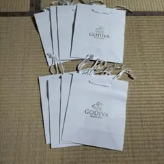 GODIVA ショッピングバッグ 8枚