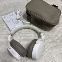 Sennheiser HD450BT ワイヤレスヘッドホン ホワイト - メルカリ