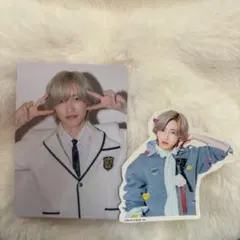 なにわ男子 HARDWORK ファミクラ盤 トレカ フレークシール 道枝駿佑