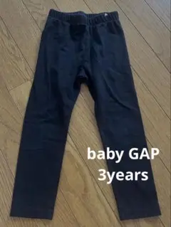 baby gap 黒 レギンス　3T