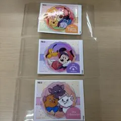 ディズニーザマーケット　ステッカーシール3枚セット　お値下げ中