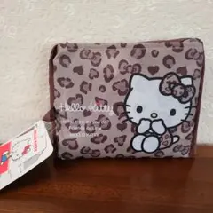 ハローキティ　エコバッグ　ヒョウ柄　①