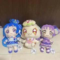 キミとアイドルプリキュア　めちゃもふぐっとぬいぐるみ 3体セットまとめ売り