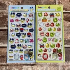 ゆ*み様 正規品 ボンボンドロップシール たまごっち まめっち くちぱっち 2枚