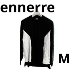 【美品】 ennerre エネーレ メンズウェア ゴルフ セーター 黒 M